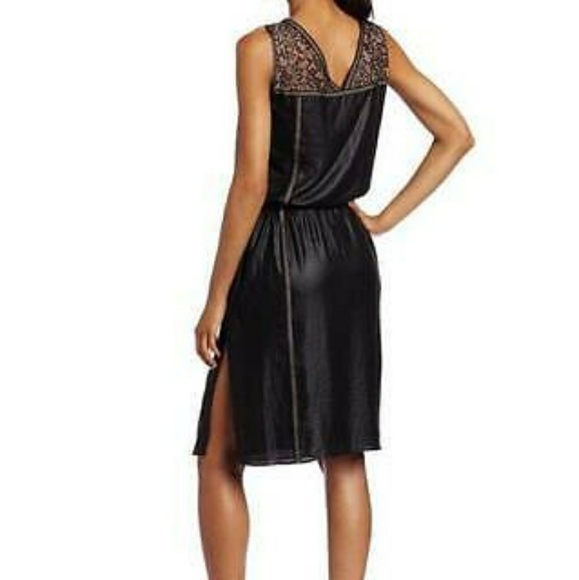 BCBG MaxAzria Greta lace-inset cocktail dress - Picture 2 of 8